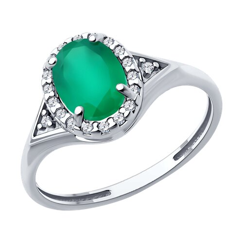 Кольцо Diamant - Серебро 925, Агат (арт. 94-310-00179-2)