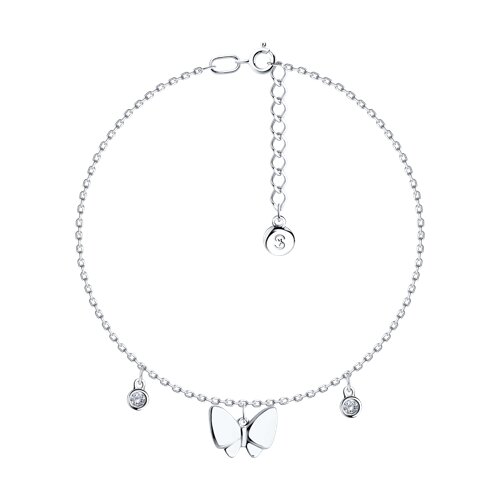 Браслет SOKOLOV - Серебро 925, Фианит (арт. 94050419)