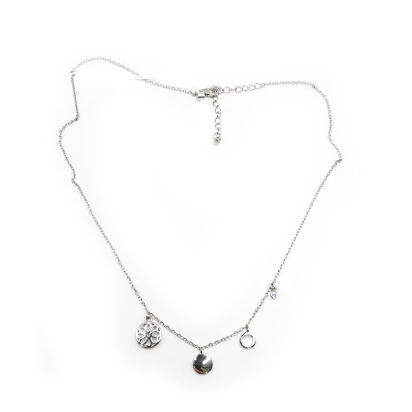 Колье Фиделис - Серебро 925, Фианит (арт. C1HT3625)