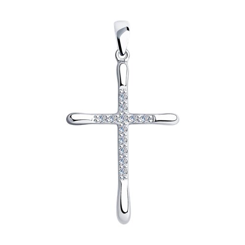 Подвеска Diamant - Серебро 925, Фианит (арт. 94-130-01413-1)