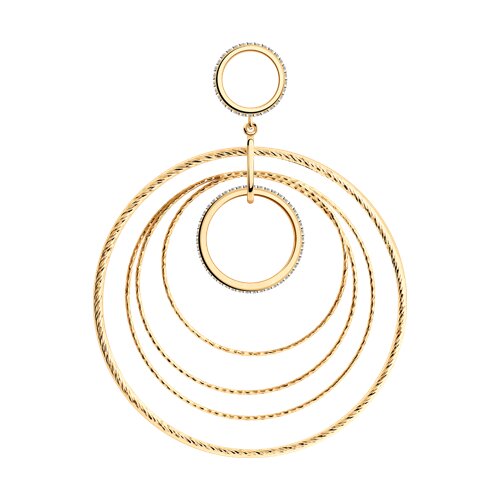 Подвеска Diamant - Серебро 925, Фианит (арт. 93-130-02032-2)