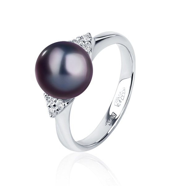 Кольцо Platinum Lab. - Платина 950 (арт. ПК-212Ч-01)