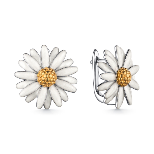 Серьги Мириада - Серебро 925, Эмаль (арт. 901022612)