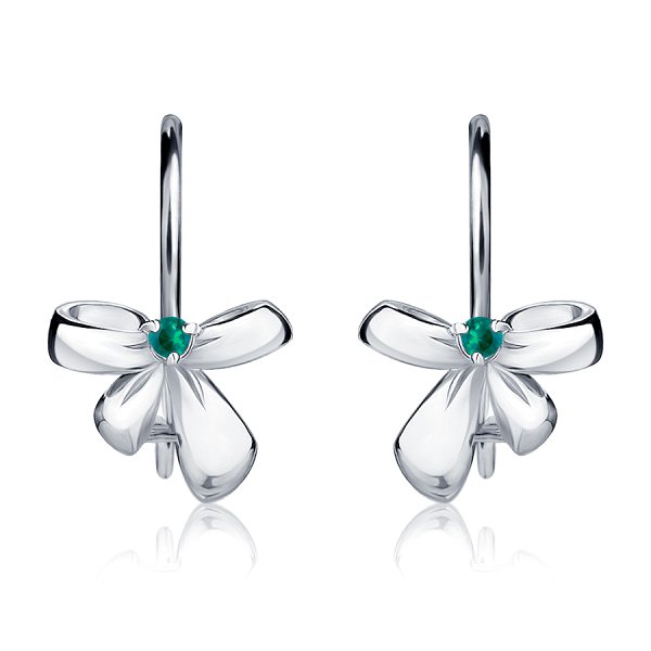 Серьги Platinum Lab. - Платина 950 (арт. ПС-029И-01)