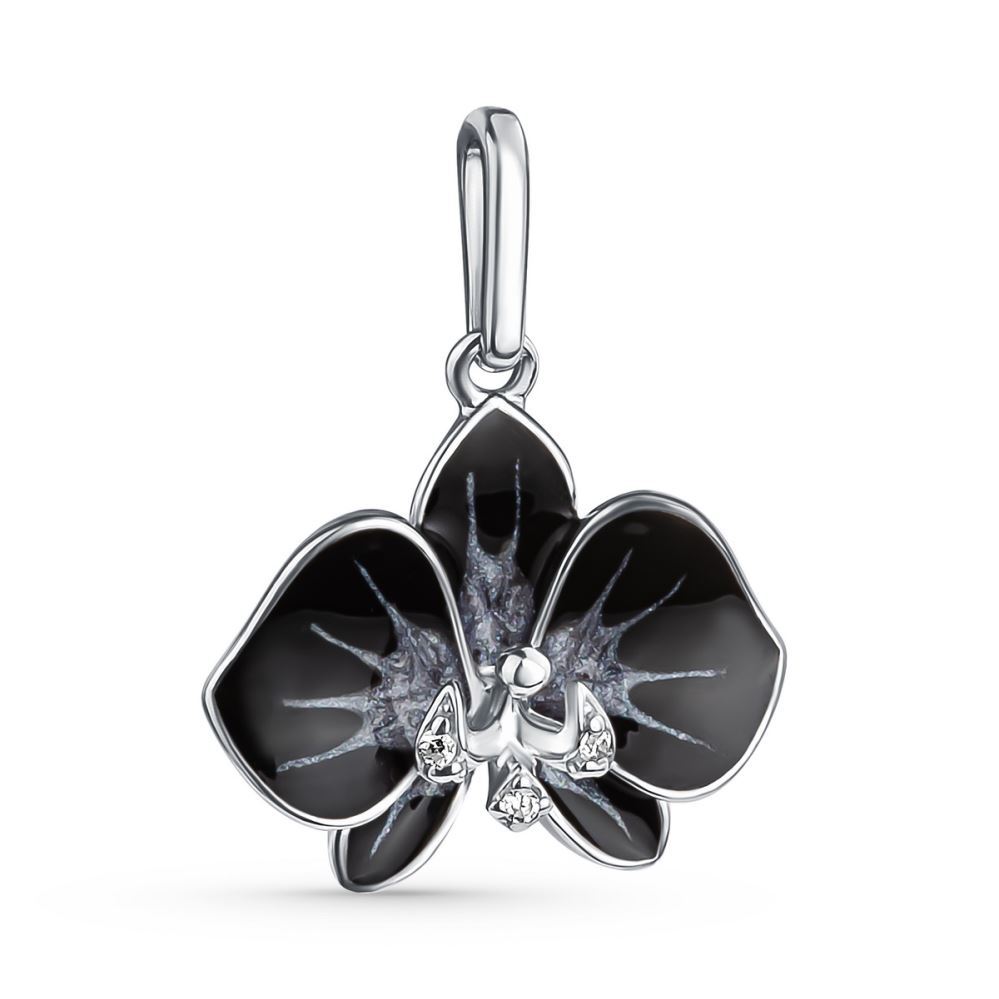 Подвеска Мириада - Серебро 925, Фианит, Эмаль (арт. 901032830)