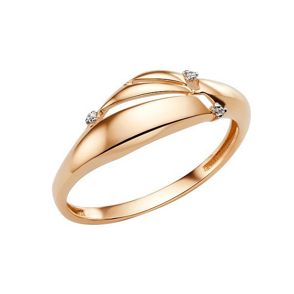 Кольцо ЮФ Династия - Золото 375, Фианит (арт. 011471-5102)