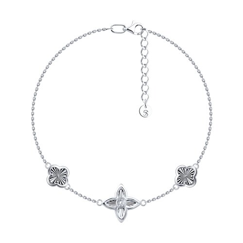 Браслет SOKOLOV - Серебро 925, Фианит (арт. 94051599)