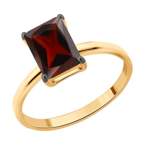 Кольцо SOKOLOV - Серебро 925, Гранат (арт. 92014652)