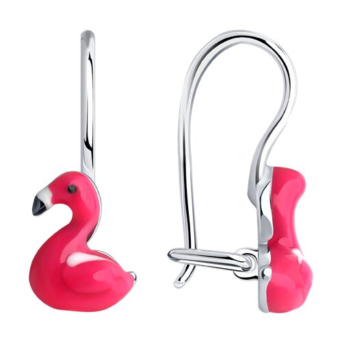 Серьги SOKOLOV - Серебро 925, Эмаль (арт. 94026056)