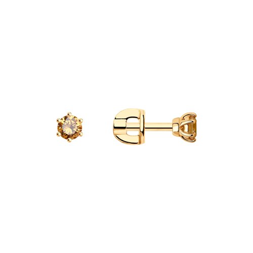 Серьги Diamant - Серебро 925, Фианит (арт. 93-122-01543-2)