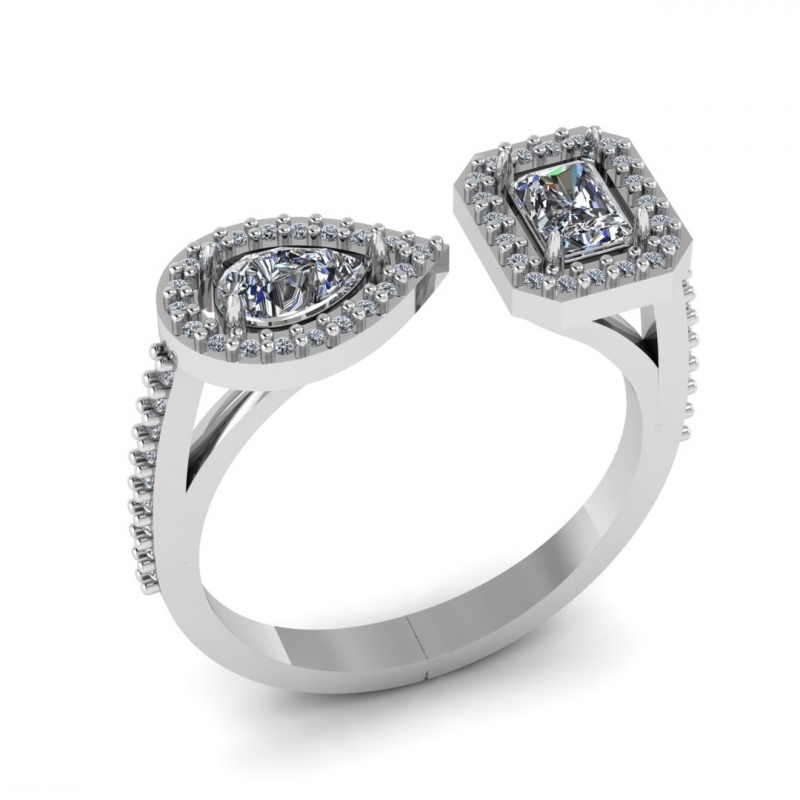 Кольцо POKROVSKY - Серебро 925, Фианит (арт. 0101831-00775)