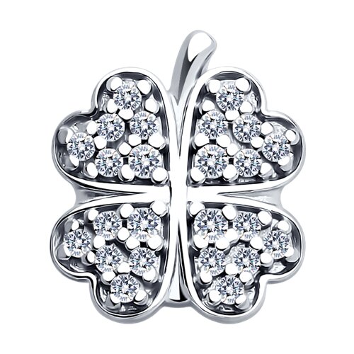 Подвеска SOKOLOV - Серебро 925, Фианит (арт. 94031259)