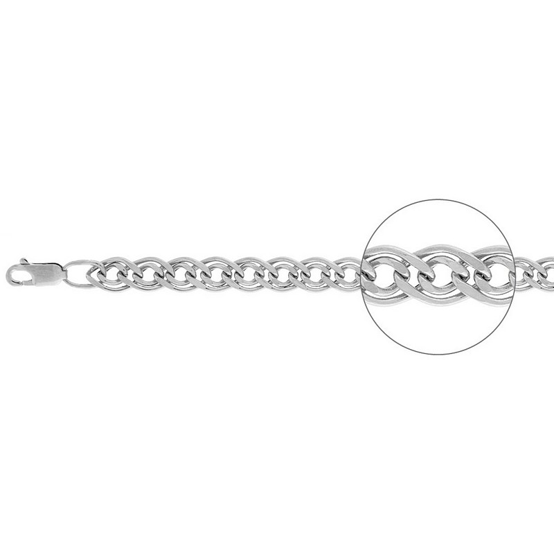 Браслет Красцветмет - Серебро 925 (арт. НБ22-200-3#1.00)