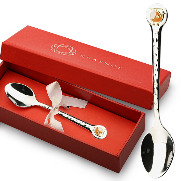 Ложка KRASNOE - Серебро 925, Эмаль (арт. 3622065068-1ф)