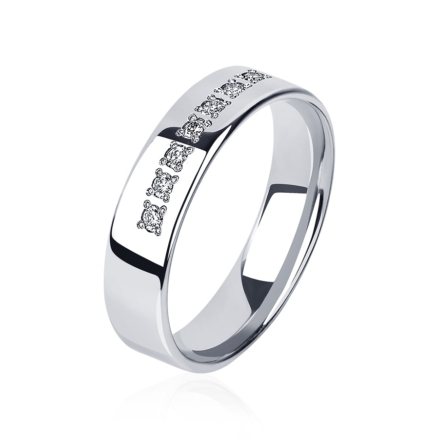 Кольцо Platinum Lab. - Платина 950, Бриллиант (арт. ПК-110-07)