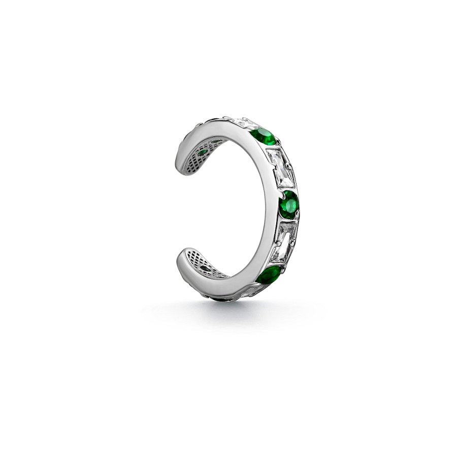 Серьга Дар - Серебро 925, Кварц, Фианит (арт. С-2825рс200133)