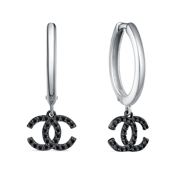 Серьги Иллада - Серебро 925, Фианит (арт. с122731-5)