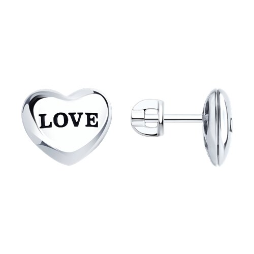 Серьги SOKOLOV - Серебро 925, Эмаль (арт. 94027030)