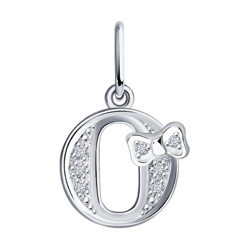 Подвеска SOKOLOV - Серебро 925, Фианит (арт. 94030478)