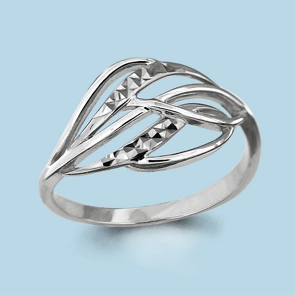 Кольцо Аквамарин - Золото 585 (арт. 54133.1)