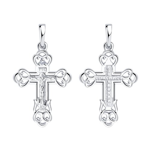 Подвеска Diamant - Серебро 925, Фианит (арт. 94-131-00819-1)