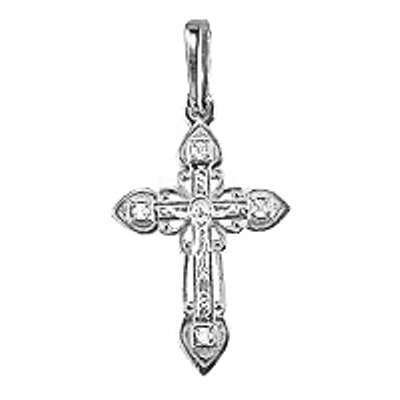 Подвеска Аквамарин - Серебро 925, Фианит (арт. 20278А.5)