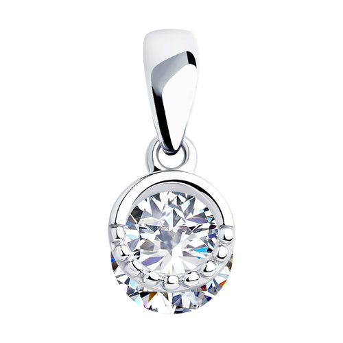 Подвеска SOKOLOV - Серебро 925, Фианит (арт. 94032244)