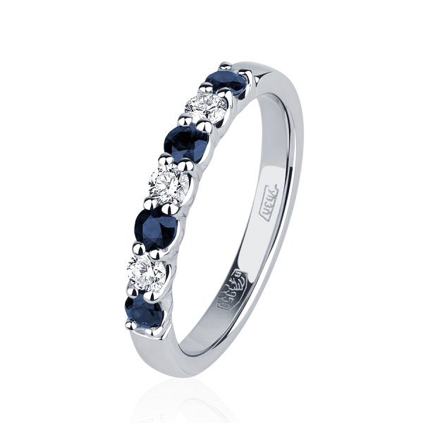 Кольцо Platinum Lab. - Платина 950 (арт. ПК-044СБр-05)