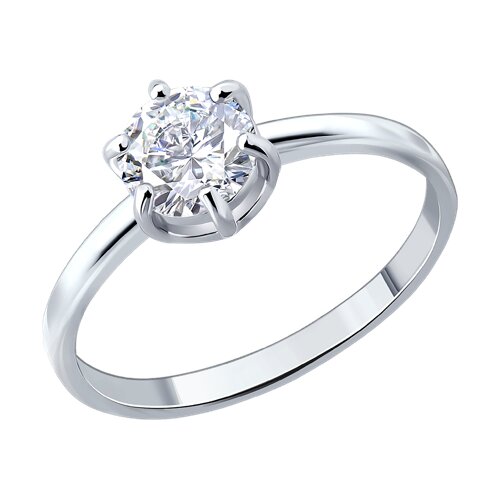 Кольцо SOKOLOV - Серебро 925, Бриллианит (арт. 94014996)