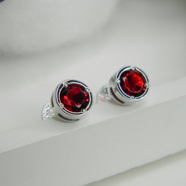 Серьги Галатея - Серебро 925, Фианит (арт. 3563.5)