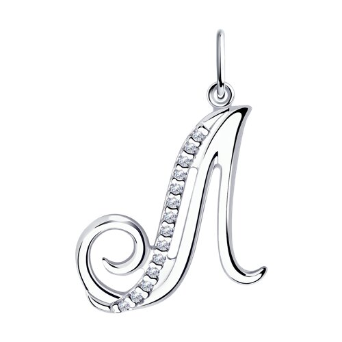 Подвеска Diamant - Серебро 925, Фианит (арт. 94-130-01406-1)