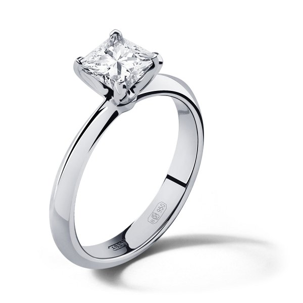 Кольцо Platinum Lab. - Платина 950 (арт. ПК-100-01)