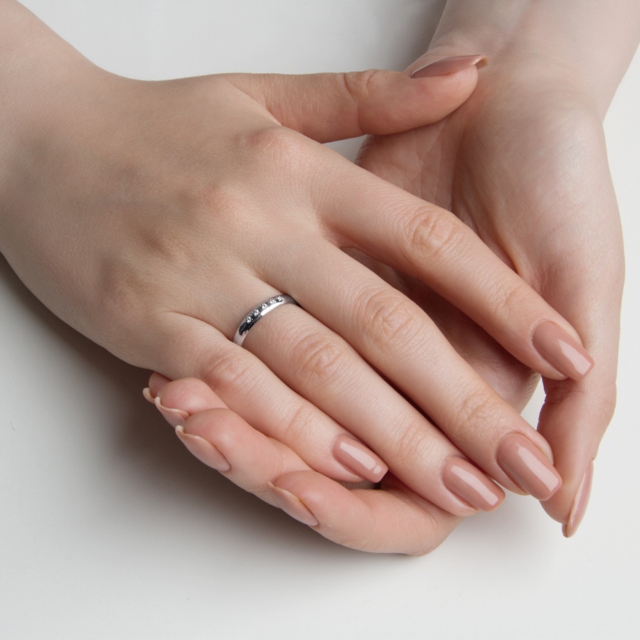 Кольцо Platinum Lab. - Платина 950, Бриллиант (арт. ПК-103-05)