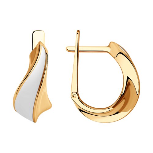 Серьги SOKOLOV - Серебро 925, Эмаль (арт. 93021088)