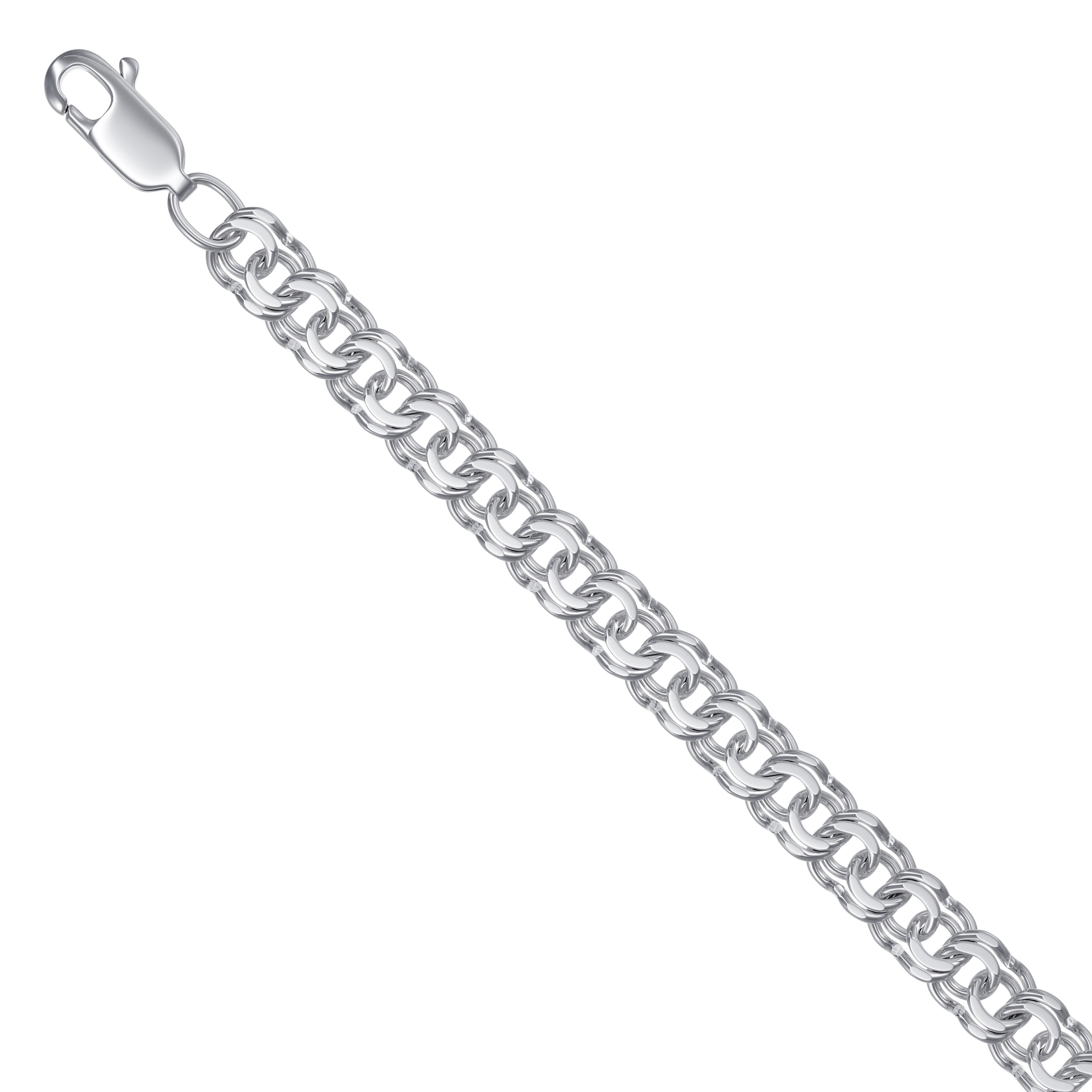 Браслет Красцветмет - Серебро 925 (арт. НБ22-052-3#0.90)