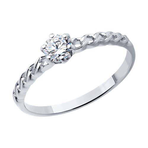 Кольцо SOKOLOV - Серебро 925, Фианит (арт. 94013752)