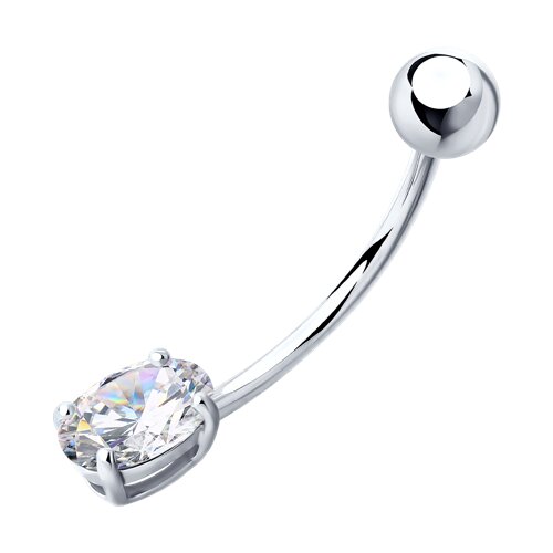 Пирсинг SOKOLOV - Серебро 925, Фианит (арт. 94060061)