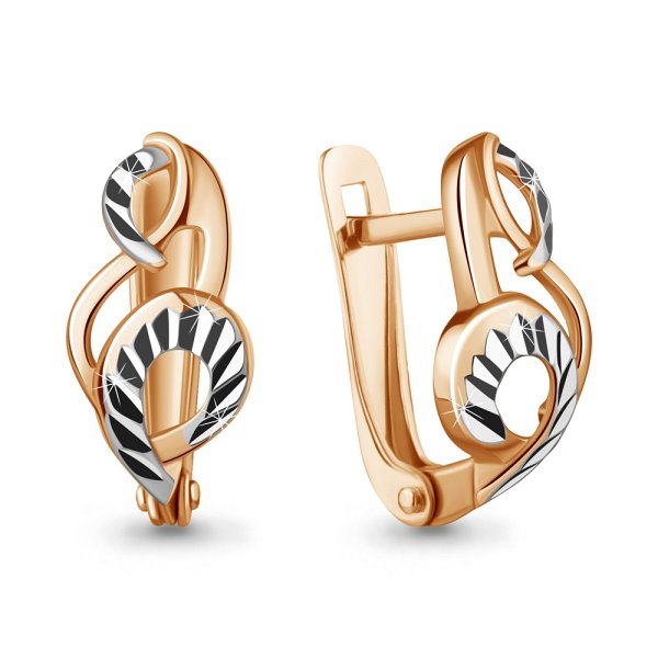 Серьги Аквамарин - Золото 585 (арт. 33079.1)