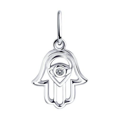 Подвеска Diamant - Серебро 925, Фианит (арт. 94-130-01082-1)