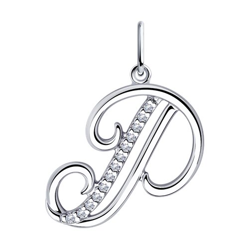 Подвеска Diamant - Серебро 925, Фианит (арт. 94-130-01374-1)