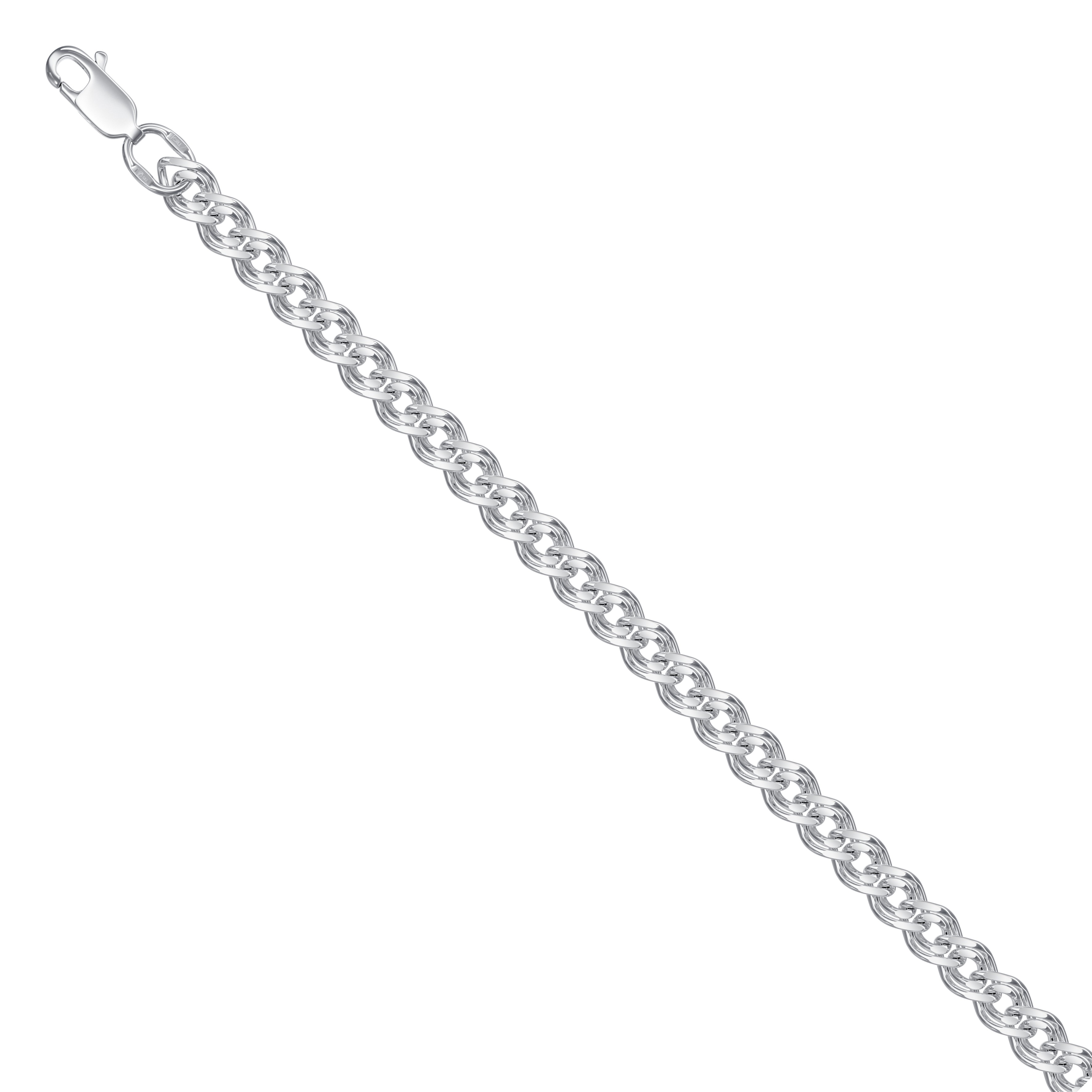 Браслет Красцветмет - Серебро 925 (арт. НБ22-200-3#0.70)