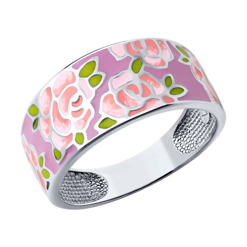 Кольцо SOKOLOV - Серебро 925, Эмаль (арт. 94013781)