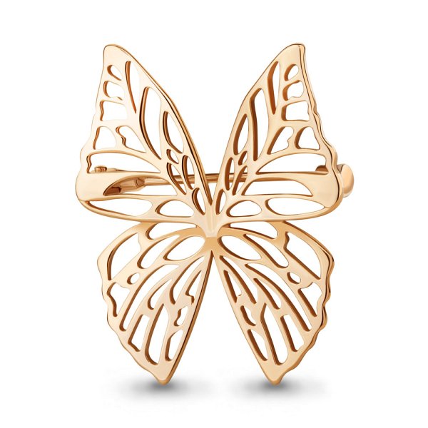 Брошь Аквамарин - Серебро 925 (арт. 77405.6)