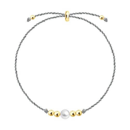 Браслет SOKOLOV - Серебро 925, Жемчуг имитация (арт. 93050243)