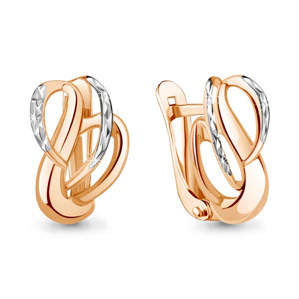 Серьги Аквамарин - Золото 585 (арт. 31596.1)