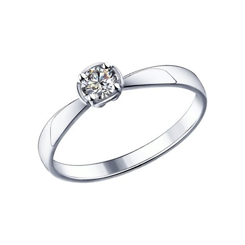Кольцо SOKOLOV - Серебро 925, Swarovski (арт. 89010015)