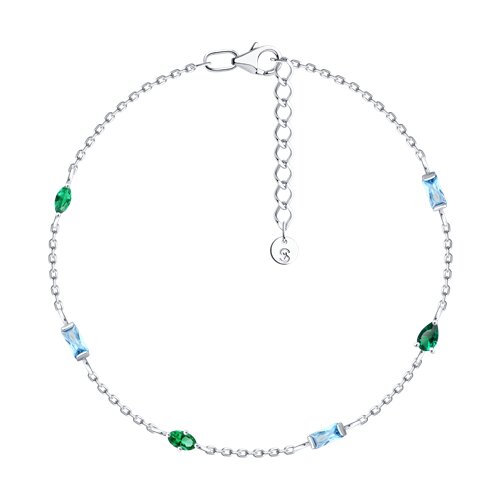 Браслет SOKOLOV - Серебро 925, Фианит (арт. 94051558)