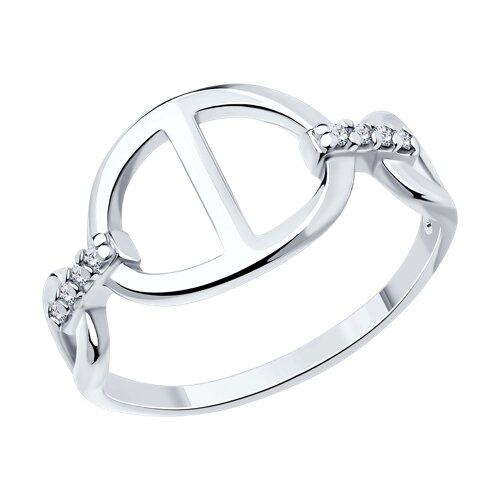 Кольцо SOKOLOV - Серебро 925, Фианит (арт. 94013759)