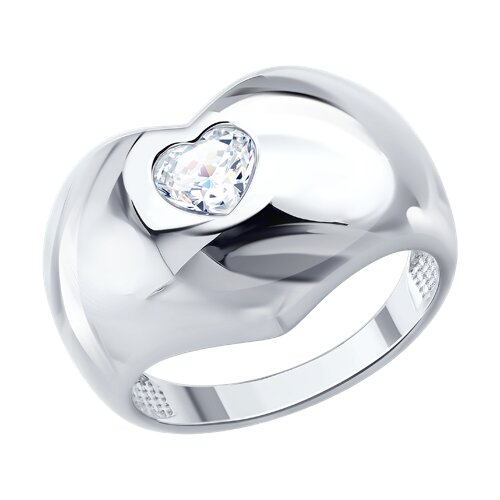Кольцо SOKOLOV - Серебро 925, Фианит (арт. 94014941)