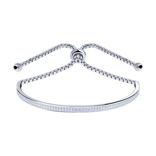 Браслет SOKOLOV - Серебро 925, Фианит (арт. 94050313)
